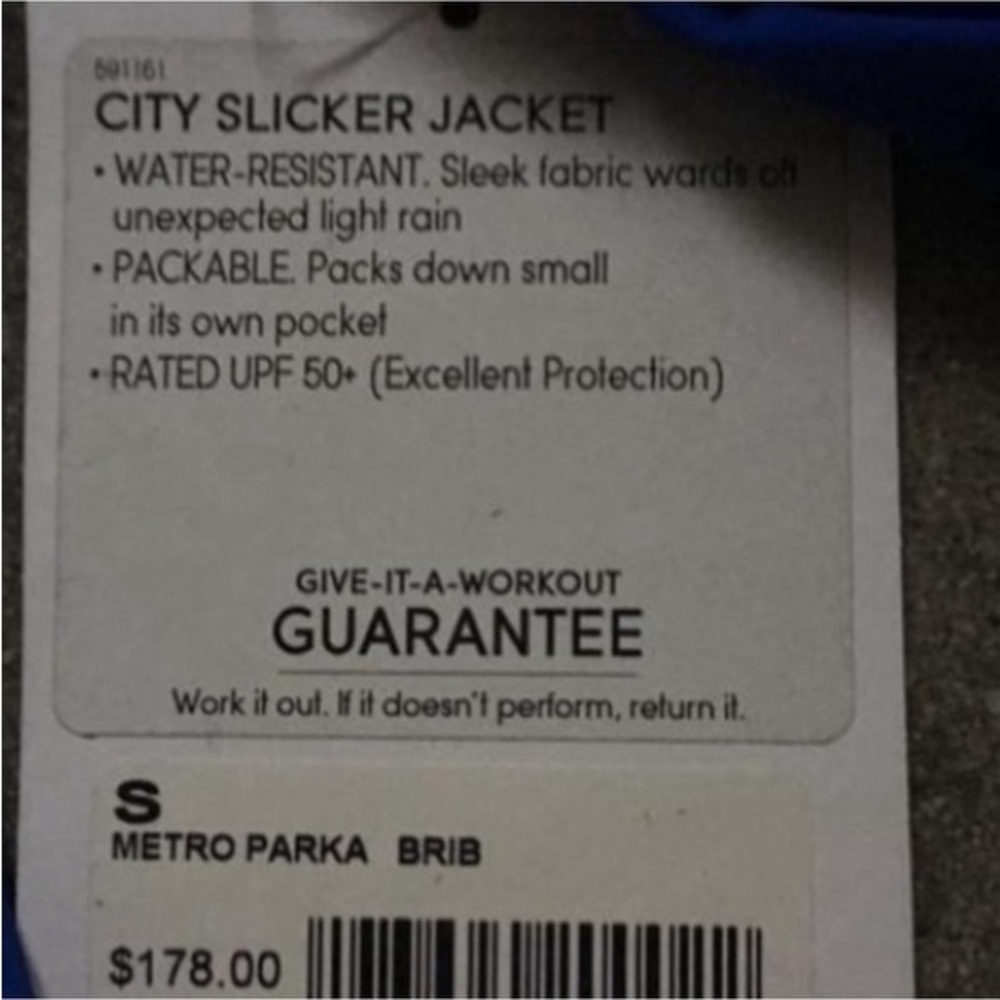 💙Athleta City Slicker Rain/Trench Coat Jacket💙 - Picture 9 of 10